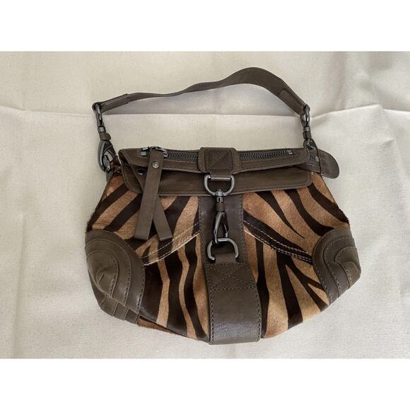 Marc New York Andrew Marc Fashionable Animal Print Bag NEW - Picture 4 of 12